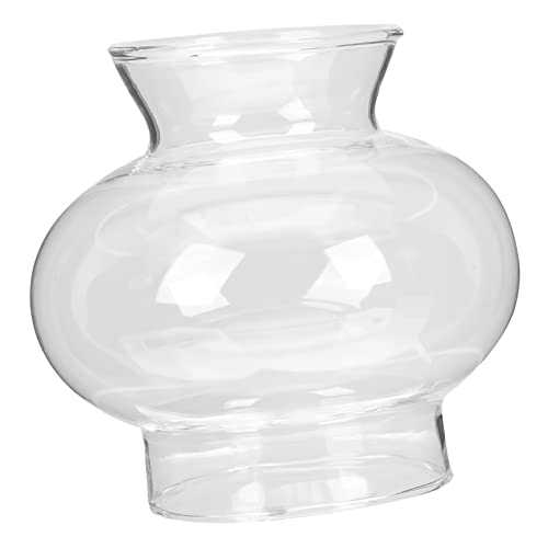 RORPOIR Oil Lamp Shade Kerosene Lamp Windproof Replacement Globe Vintage Oil Lamp Accessories, As Shown, 6.2x5.4cm