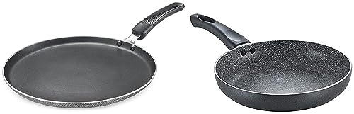 Prestige Aluminium Omega Select Plus IB Non-Stick Omni Tawa, 25 c...