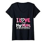 Photo Gallery donna la mamma mi permette di giocare ai videogiochi divertente gamer gaming maglietta con collo a v Photo Gallery donna la mamma mi permette di giocare ai videogiochi divertente gamer gaming maglietta con collo a v