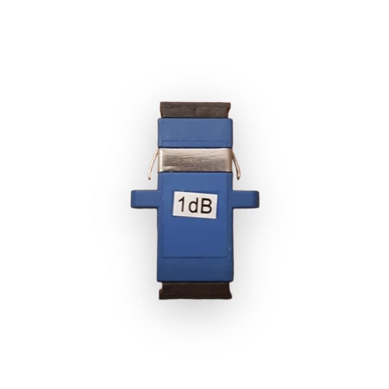 CHB Fibre Optic Attenuators 1dB 5dB 10dB 20dB Fixed Value SC LC APC UPC Male to Male/Female Single Mode 1310nm 1550nm Fiber Connector Attenuation (1dB SC/UPC Female to Female)