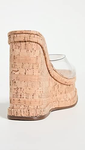 SCHUTZ Women's Dalle Vinyl Sandal, Transparente, Size 9.5 | Image 3