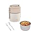 Wintem Lunchy Box Scaldavivande in Acciaio Inox (Casa e Auto) immagine