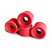 KAIXINXIN 4Pcs Roller Skating Skateboards Wheel Soft Wheels with Bearings Longboards Skateboards Wheels 78A Skateboards Part
