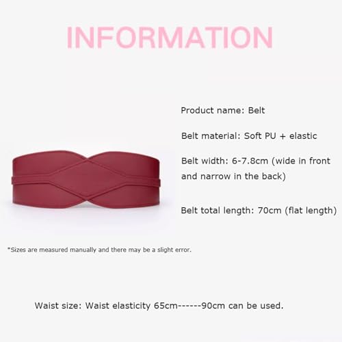 Waist Dress Wide Belt Waist Skirt Accessories Belt Women's Skirt Decoration Elastic Belt Corset Waist Belt2