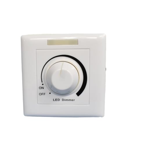 Variateur de commande bouton LED silencieux avec charge marche arrêt 2000W Max