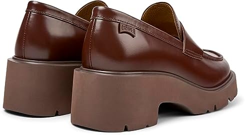 Camper Women's Moccasin, Burgundy, 9 | Image 1