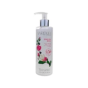Yardley of London Silky Smooth Body Lotion for Women, English Rose, 8.4 Ounce