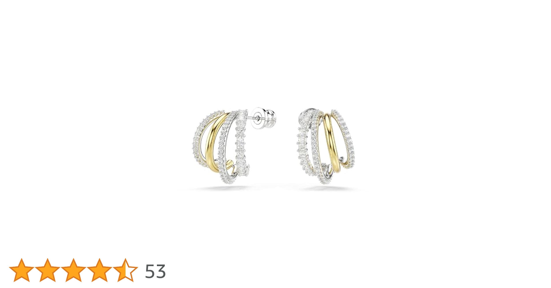 【販売終了品】SWAROVSKI Hyperbola ピアス SWAROVSKI スワロフスキー Hyperbola フープピア 純正ギフト包装