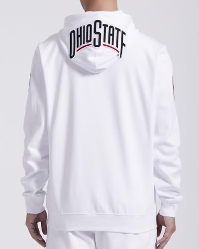 Image of Pro Standard Mens College Classic Chenille Cotton Double Knit Full Zip Hoodie