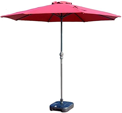 Garden umbrella 9 pieds avec manivelle pour marché et événement
