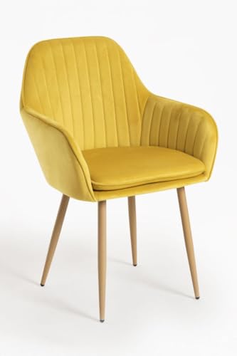 Regalos Miguel - Sillas Comedor - Silla Chic - Amarillo