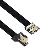 FPC ロングショートラインカメラ M1ni HDMI 空中ライン 標準 HDMI オス C メス 上向き曲げ 超薄型 HD ライン拡張(0.3M,C4-A6)