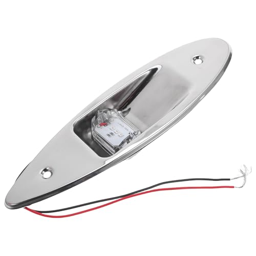 HOMOCONO LED Navigationslichter Edelstahl Rot Grün 2er Set