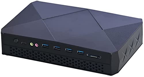 Partaker Mini Pc Core I7 8709G, Mini Gaming Desktop Computer, Radeon Rx Vega M Gh Graphics,Windows 10 Pro,2×Hdmi+2×Mini Dp,9×Usb,2×Lan Giga,64Gb Ddr4 Ram 2Tb Ssd #TOP1