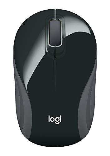 Logitech Wireless Mini Mouse M187 Ultra Portable, 2.4 GHz with USB Receiver, 1000 DPI Optical Tracking, 3-Buttons, PC / Mac / Laptop - Black #1