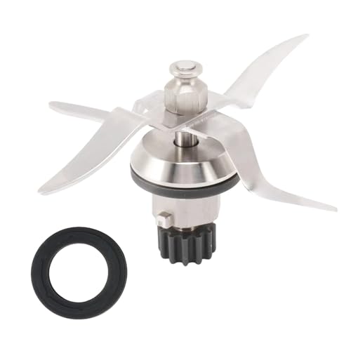 Immagine prodotto: CINDTRGA Lama frullatore Compatibile con Monsieur Compatibile con Cuisine Plus Coltello Misto 12T Compatibile con Silvercrest SKMK1200A1/B2