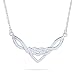 Produktbild Irische Keltische Liebe Herz Knoten Arbeit Triquetra Anhänger Halskette Für Frauen Für Teen 925 Sterling Silber 18 Zoll