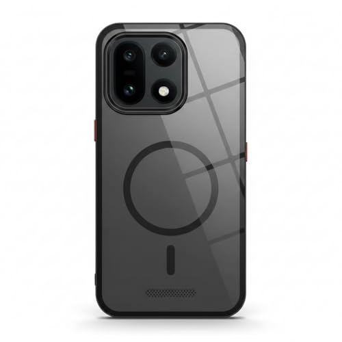 Image of MILLION CASES Modern Defense Mag Shield Case for OnePlus 15, OnePlus 15 Back Cover Case(2025) - PC | Midnight Black