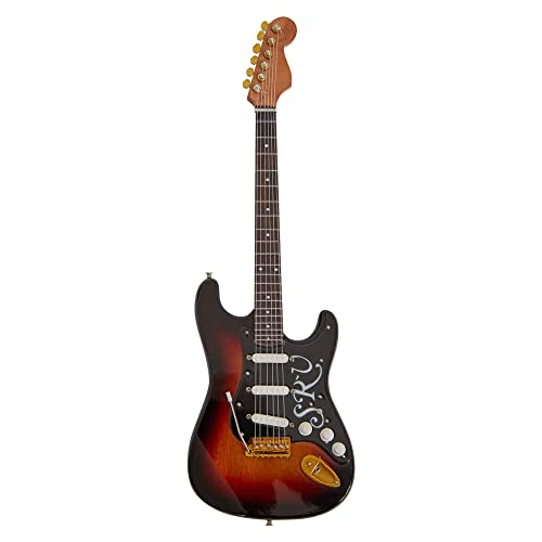 Stevie Ray Vaughan Réplique de guitare miniature en forme de numéro 1/4 faite à la main avec boîte de présentation… - Les Beatles, Paul McCartney, John Lennon, RIngo Starr, George Harrison Stevie Ray Vaughan Réplique de guitare miniature en forme de numéro 1/4 faite à la main avec boîte de présentation… – Image 3