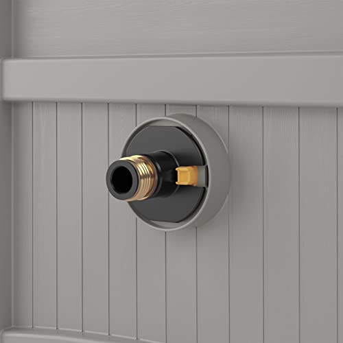 Vhpvhp 100 Ft. Hose Hideaway Hose Reel Crank Handle Outdoor Storage (1) #TOP2