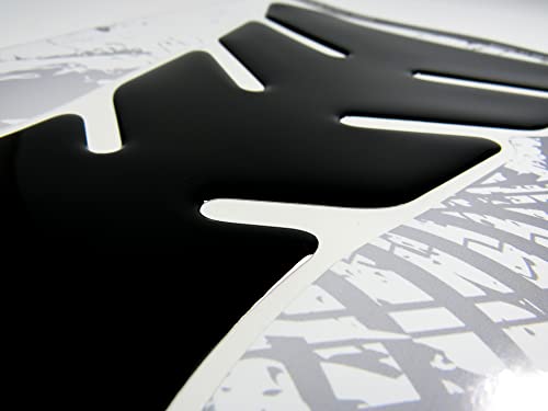 BIKE-label Tankpad Tankschutz Motorrad-Aufkleber Lackschutz schwarz X500946VA
