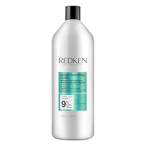 REDKEN Acidic Bonding Curls Silicone-Free Shampoo | For Curly Hair | Curl Control + Definition | With Citric Acid, Avocado Oil, Shea Butter | Sulfate-Free | Hydrating Shampoo | Repairs Damaged Curls