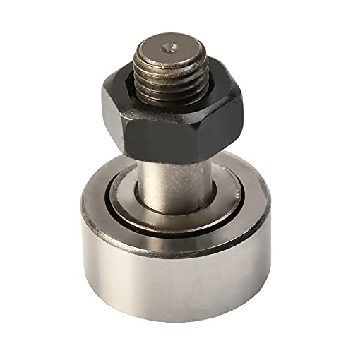 Othmro 1Pcs Cf10-1 Cam Fllower Bearing 26Mm Roller Diameter Stud Type Track Needle Roller Bearings M10X1.25Mm Thread #TOP22