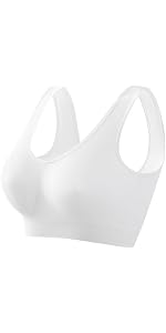 Breathable, Comfortable Daisy Bras for Older Women with Front Closure