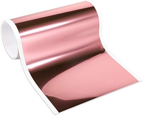 VINYL FROG Chrome Cutting Vinyl 5.47"x5ft(13.9x155cm) Vinyl Works with Cricut Joy and Other Cutters