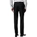 Kenneth Cole REACTION mens Stretch Modern-fit Flat-front dress pants, Black, 38W x 30L US