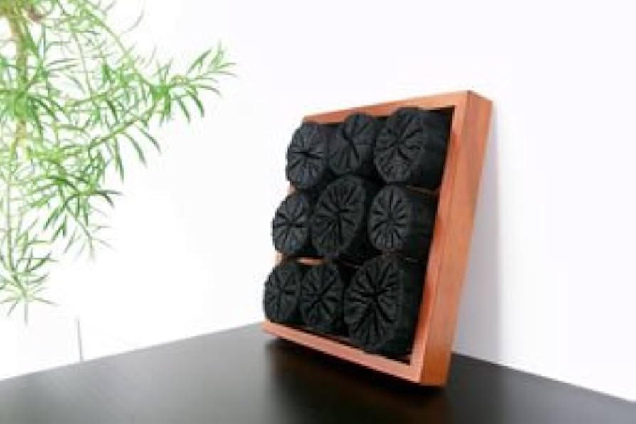 Amazon.co.jp: 機能性を兼ね備えたお洒落な和風オブジェ インテリア炭