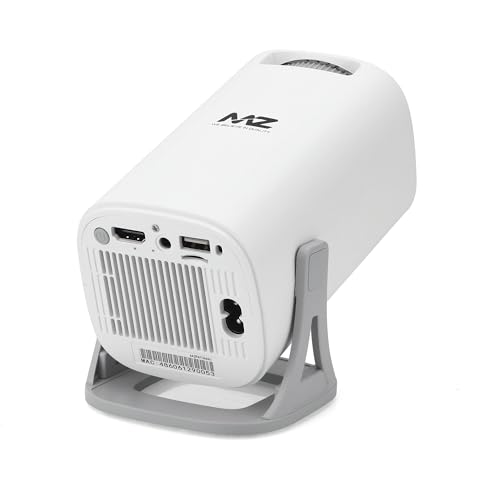 Image of MZ TP1 (MINI Projector) with Bluetooth & Multiple Input Option, 180 Rotatable 1GB RAM & 8GB ROM LCD Portable Projector