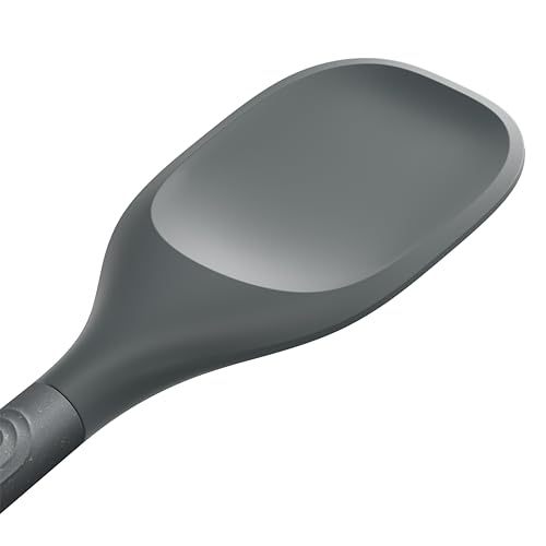 Zyliss Large Spoontula, Sustainable Wheat Straw/Silicone, Cooking Spoon Spatula Combi, Heat Resistant Silicone Head - Image 3