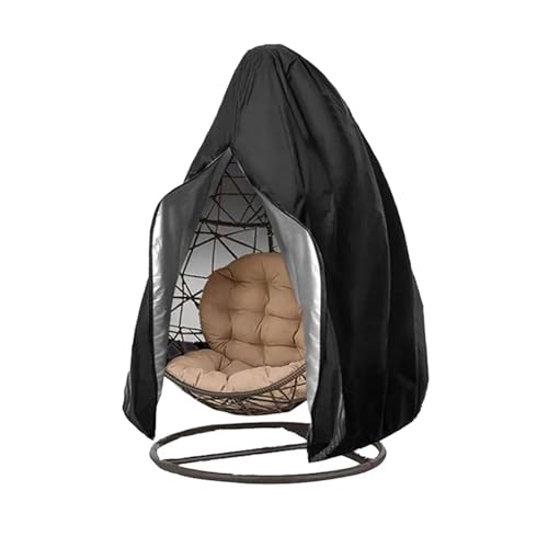 Housse de chaise suspendue imperméable bâche protection fauteuil rotin - 2