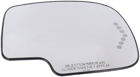 APA Replacement Mirror Glass for 2003-2007 SILVERADO SIERRA TAHOE YUKON AVALANCHE ESCALADE Power Heated with LED Signal Passenger Right Side