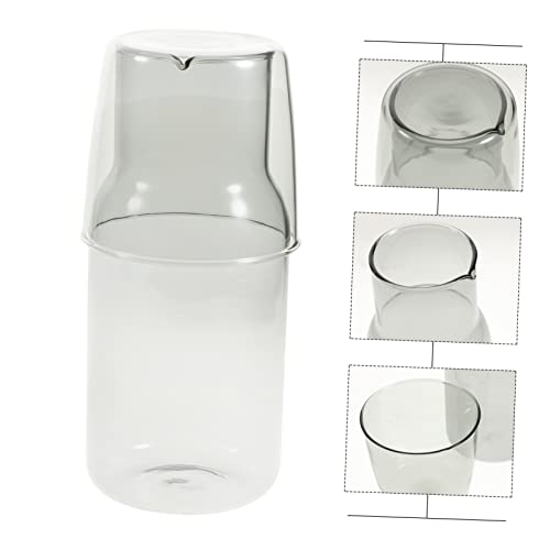 Vaso de vidrio para beber con asa aislante miniatura 6