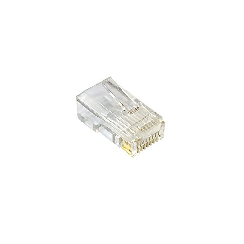 PNI CAT6 connector, RJ45 Plug for UTP CAT6 Network Cable, transparent