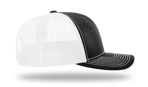 Image of Richardson 112 Trucker Hat - Premium Blank Baseball Cap, Adjustable Snapback Hat - Structured Six Panel Richardson Blank Hats