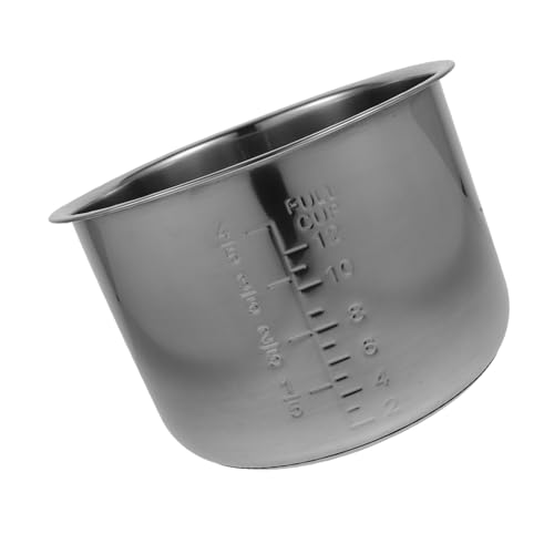 Veemoon Revestimiento de Olla arrocera Olla arrocera Antiadherente Recipiente Interior Silver