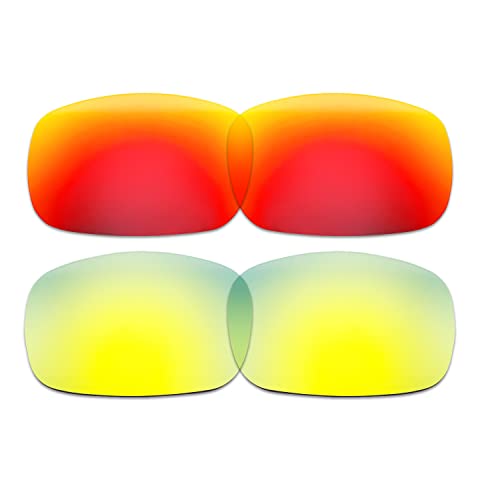 Lentilles pour Oakley Crankshaft - Lot de 2 paires de verres de rechange teintés