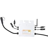 SG500MD 500W Micro Inverter Solar Inverter Micro Grid Tied Inverter Solar Grid Tie Microinverter IP65 Waterproof 120230V Automatic Identification Power Inverters with Receiver