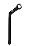 OOAFOAF Bike Stem Adjustable Quill Stem Aluminum Alloy Gooseneck Shape 25.4 * 25.4mm/31.8mm, 330mm Tube Extension for MTB, Road Bike
