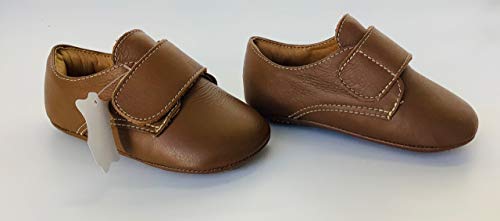 SAPATO BEBE TOKE COURO MARROM 1300TK1179 TAMANHO:18;COR:MARROM