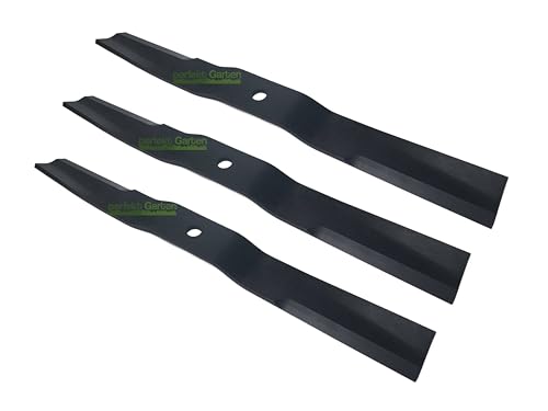 perfektGarten 3 lames de tondeuse 63 cm compatibles avec Iseki SSM72-F SZ330 TK538 TSM72-TK TM217 3496107M91