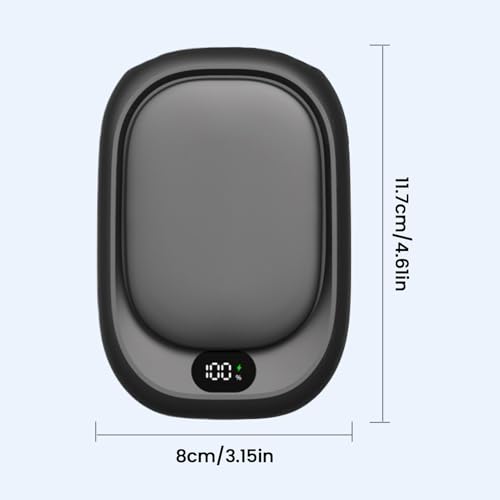 Ventilador de cuello portátil recargable con pantalla LED de control y flujo de aire personal 3