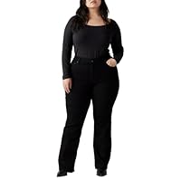 Levi's 725 Pl HR Bootcut Jeans, Midnight Gasa, 16 Kurz para Mujer