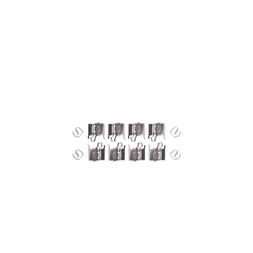Image of Detroit Axle - Front Brake Pads for Scion xB xD Toyota Corolla Matrix | Prius V Rav4 Lexus HS250h Pontiac Vibe, Ceramic Brake Pads w /Hardware Replacement