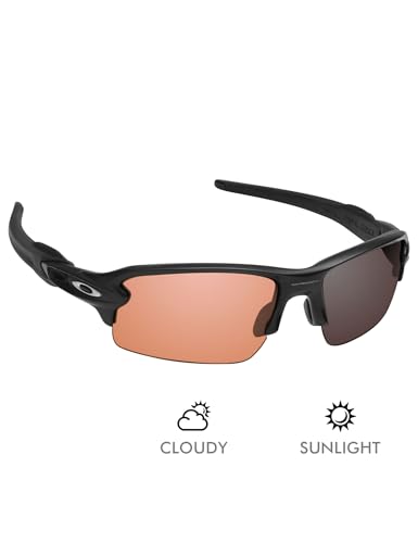 Image of Alphax Polarized Replacement Lenses for Oakley Flak 2.0 OO9295 59mm Sunglasses | Glare Reduction | Precision Cutting