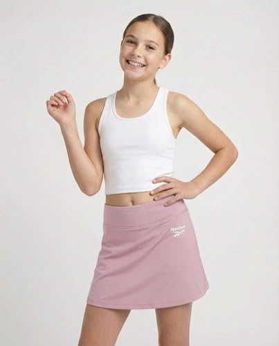 Image of Reebok 3 Pack: Girls Skorts Athletic Dry Fit Tennis Golf Skirt with Built in Shorts Active for Kids Teens Tweens (Sizes 6-16)