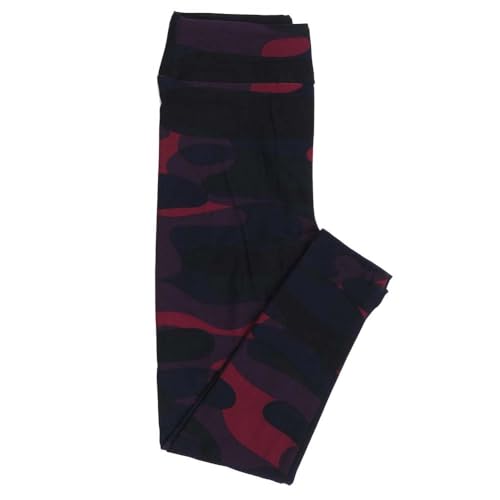 Lularoe Kids Sm-Med S/M Camoflage Dark Leggings fits Kids Sizes 2-6 1511-B16-289572